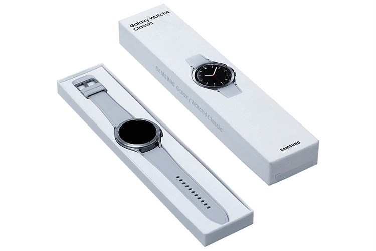 Đồng hồ thông minh Samsung Galaxy Watch4 Classic 46mm Màu Bạc