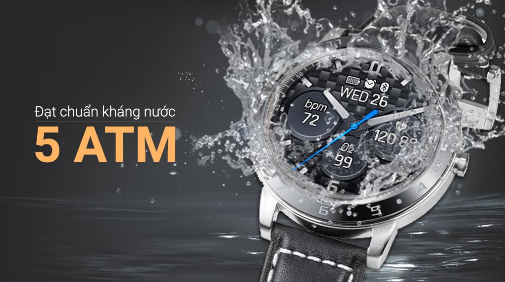 Đồng hồ thông minh ASUS VivoWatch 5 47mm Đen