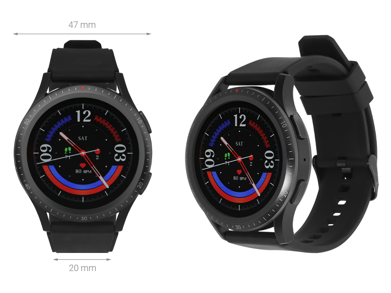 Đồng hồ thông minh Itel ISW-41 47mm Đen