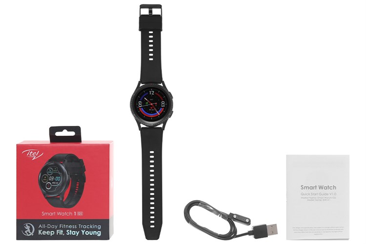 Đồng hồ thông minh Itel ISW-41 47mm Đen Màu Đen