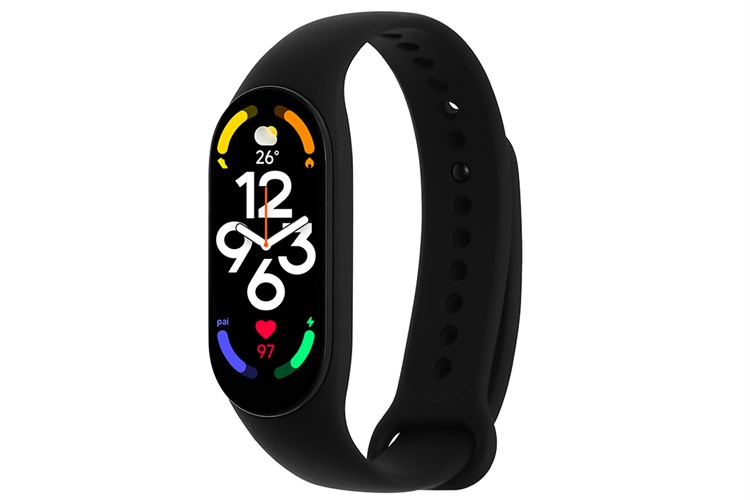 Vòng đeo tay thông minh Mi Band 7 Đen Màu Đen