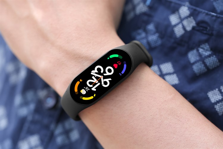 Vòng đeo tay thông minh Mi Band 7 Đen Màu Đen