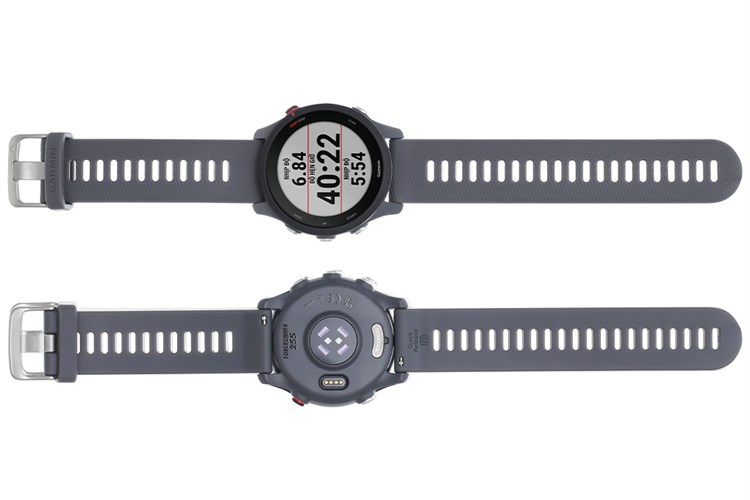 Đồng hồ thông minh Garmin Forerunner 255 45.6mm Màu Xám