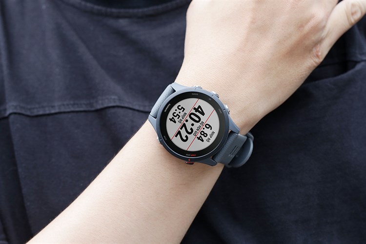 Đồng hồ thông minh Garmin Forerunner 255 45.6mm Màu Xám