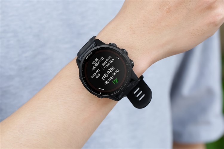 Đồng hồ thông minh Garmin Forerunner 955 46.5mm Đen Màu Đen