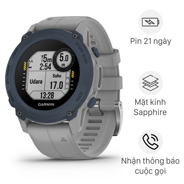 Đồng Hồ Thông Minh Garmin Descent G1 45.5Mm