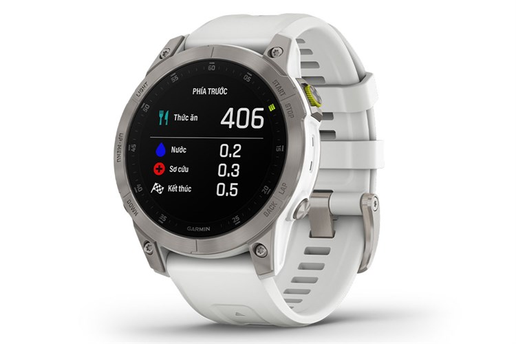 Đồng hồ thông minh Garmin Epix Gen 2 Titanium 47mm Màu Trắng