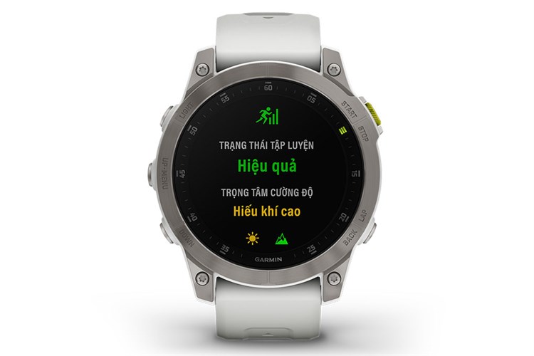 Đồng hồ thông minh Garmin Epix Gen 2 Titanium 47mm Màu Trắng