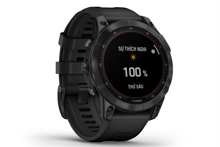 Đồng hồ thông minh Garmin Fenix 7 Sapphire 47mm Đen Màu Đen