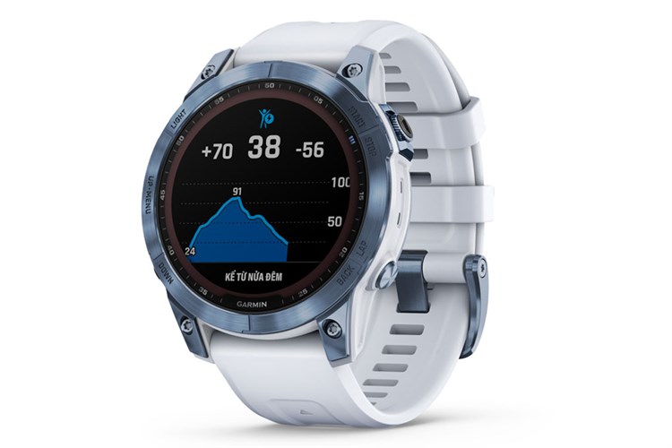 Đồng hồ thông minh Garmin Fenix 7 Sapphire 47mm Đen Màu Trắng