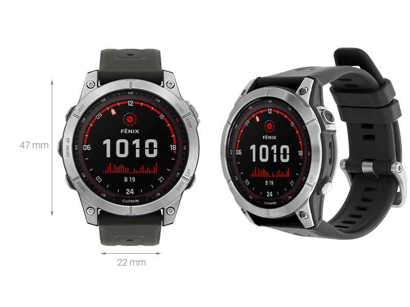 Đồng hồ thông minh Garmin Fenix 7 47mm Xám