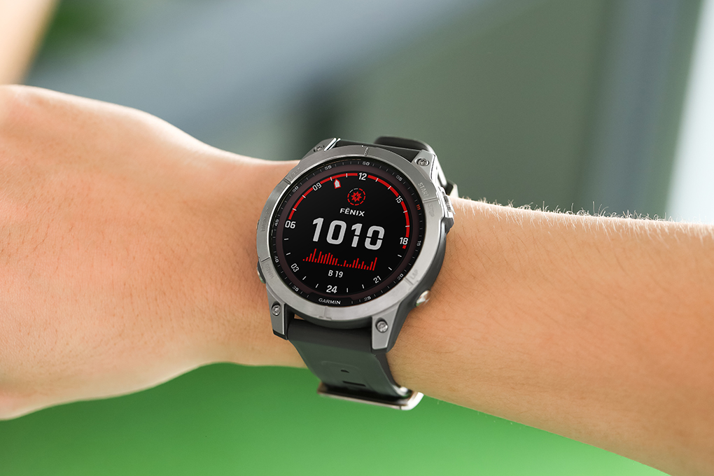 Đồng hồ thông minh Garmin Fenix 7 47mm Xám - 9