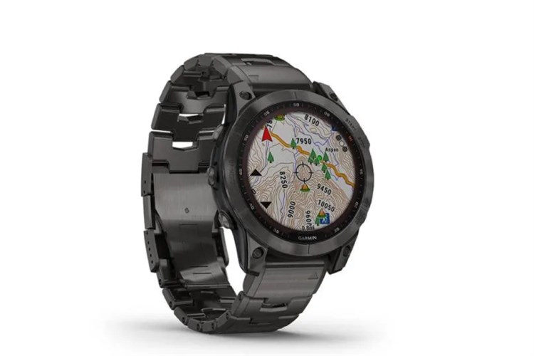 Đồng hồ thông minh Garmin Fenix 7 Titanium 47mm Đen Màu Đen