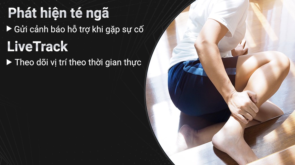 Đồng hồ thông minh Garmin Fenix 7 Titanium 47mm Đen