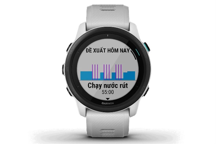 Đồng hồ thông minh Garmin Forerunner 745 43.8mm Màu Trắng