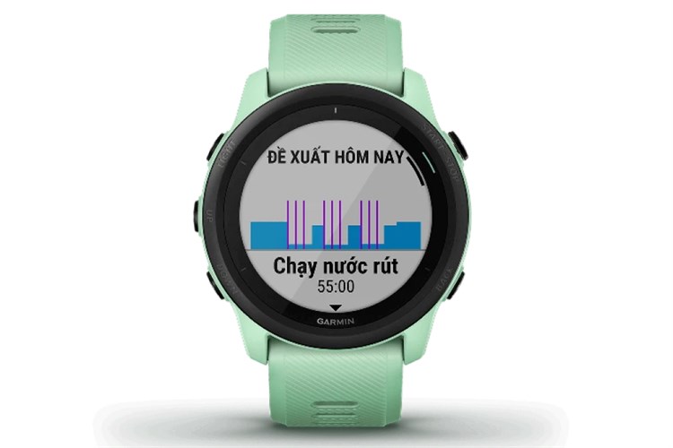 Đồng hồ thông minh Garmin Forerunner 745 43.8mm Màu Xanh lá