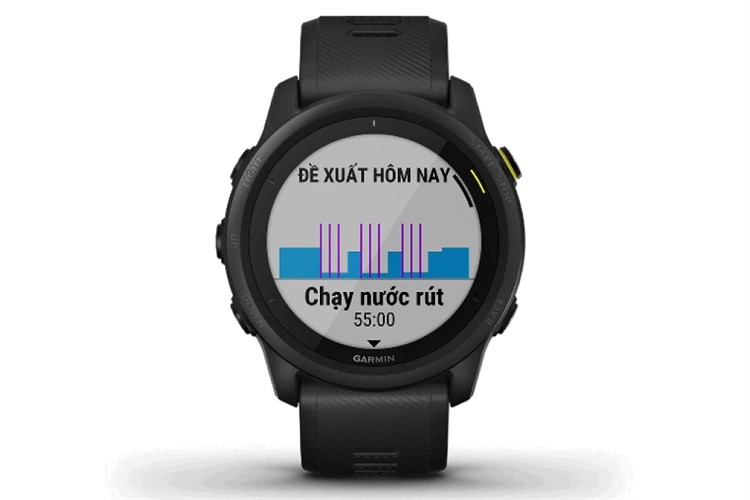 Đồng hồ thông minh Garmin Forerunner 745 43.8mm Màu Đen