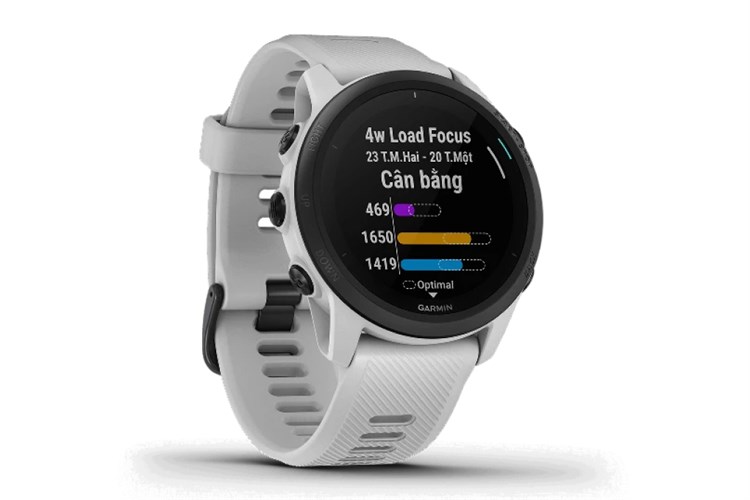 Đồng hồ thông minh Garmin Forerunner 745 43.8mm Màu Trắng