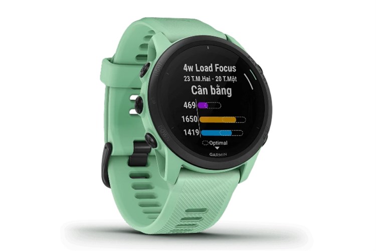 Đồng hồ thông minh Garmin Forerunner 745 43.8mm Màu Xanh lá