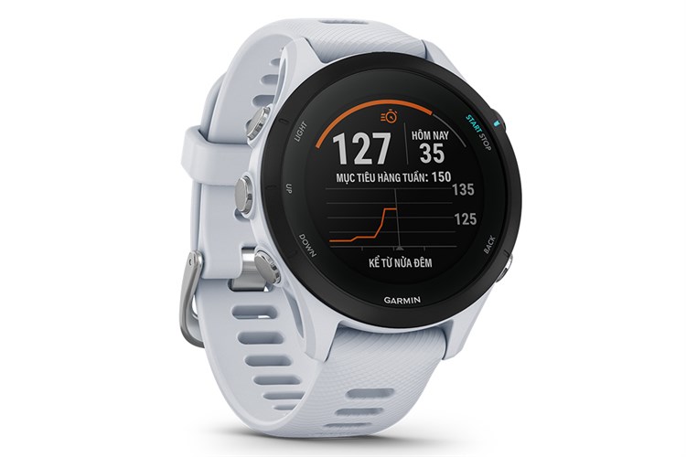 Đồng hồ thông minh Garmin Forerunner 255S Music 41mm Màu Trắng