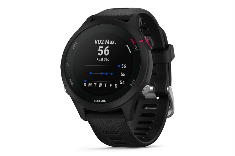 Đồng hồ thông minh Garmin Forerunner 255S Music 41mm Màu Đen
