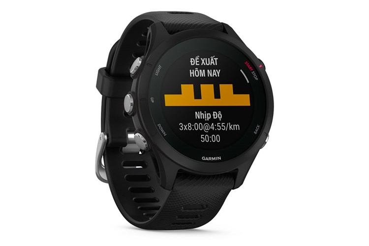 Đồng hồ thông minh Garmin Forerunner 255S Music 41mm Màu Đen