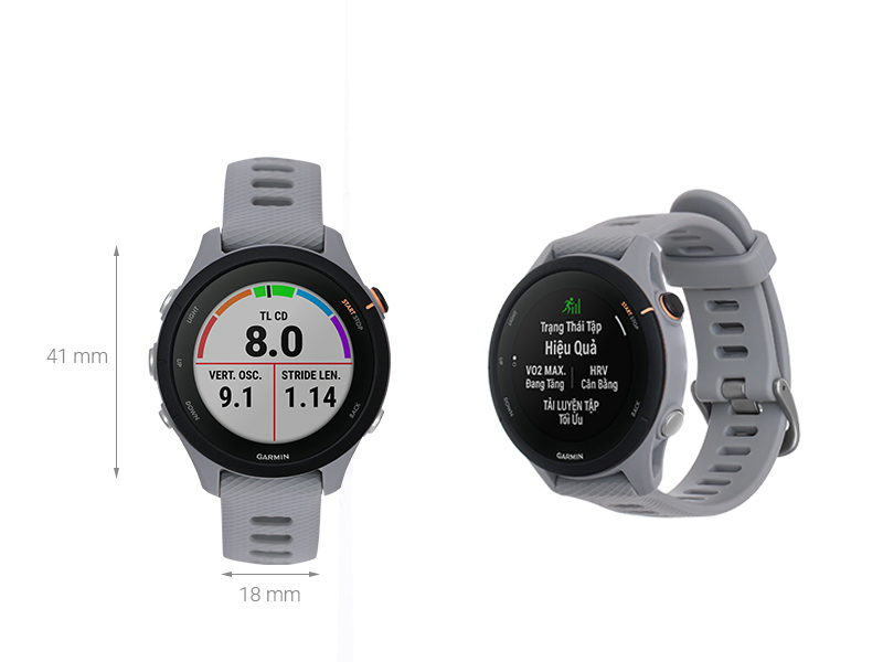 Mua đồng hồ Garmin Forerunner 255S dây silicone - giá rẻ, mua trả chậm 0%  lãi suất