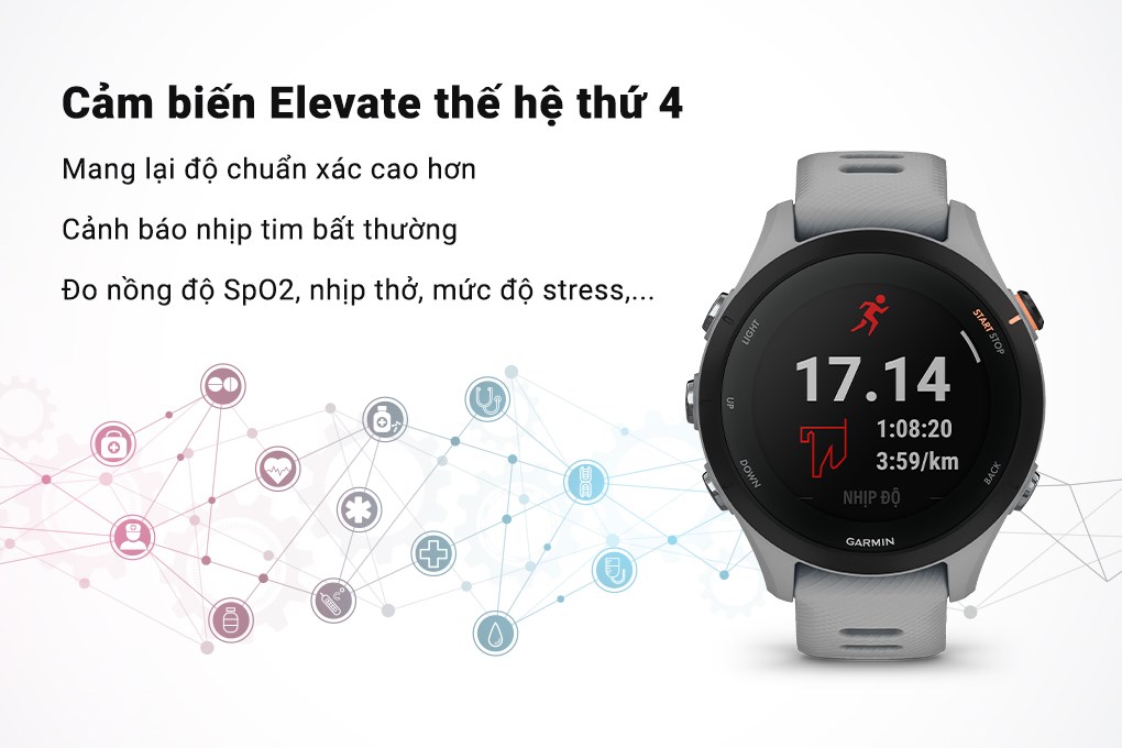 Đồng hồ thông minh Garmin Forerunner 255S 41mm