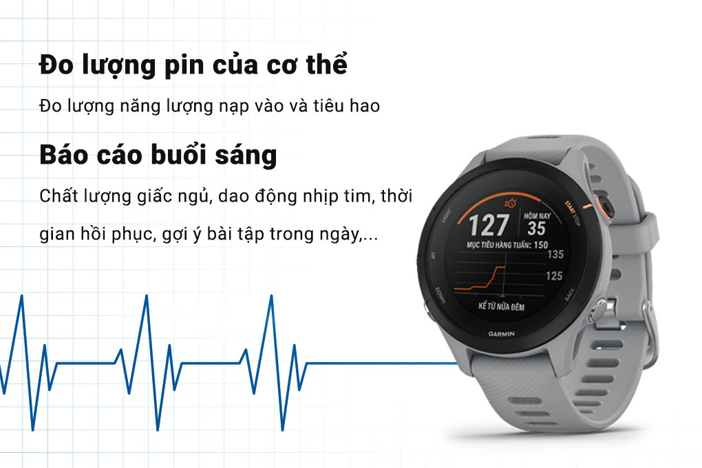 Đồng hồ thông minh Garmin Forerunner 255S 41mm