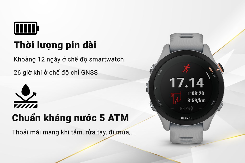 Đồng hồ thông minh Garmin Forerunner 255S 41mm