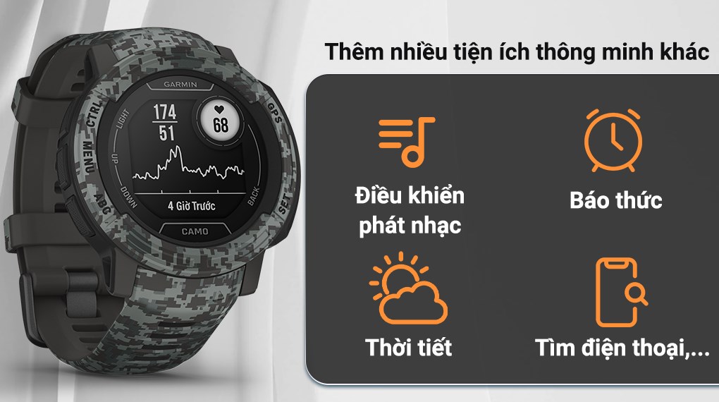 Đồng hồ thông minh Garmin Instinct 2 45mm