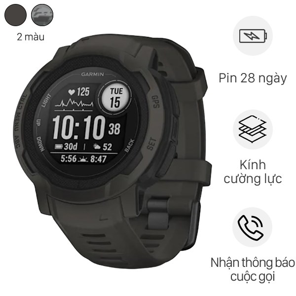 Đồng Hồ Thông Minh Garmin Instinct 2 45Mm