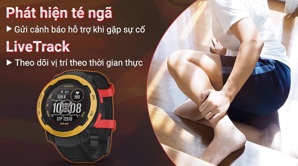 Đồng hồ thông minh Garmin Instinct 2 Solar One Piece 45mm