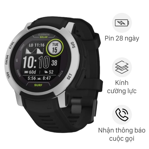 Đồng Hồ Thông Minh Garmin Instinct 2 Solar Surf Edition 45Mm