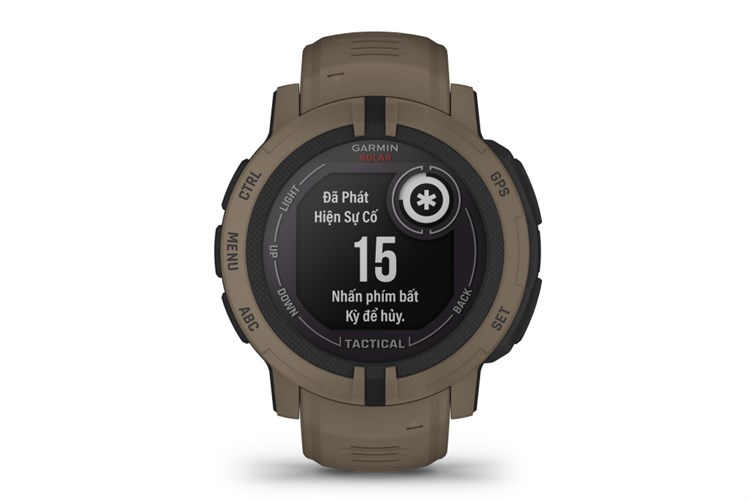 Đồng hồ thông minh Garmin Instinct 2 Solar Tactical Edition 45mm Màu Nâu