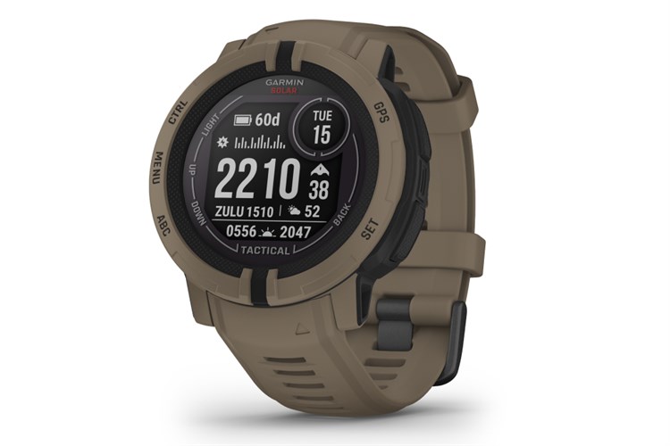 Đồng hồ thông minh Garmin Instinct 2 Solar Tactical Edition 45mm Màu Nâu