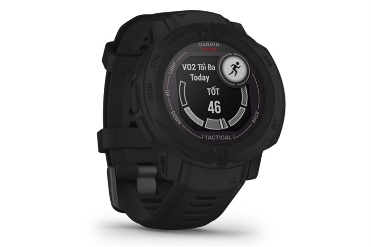 Đồng hồ thông minh Garmin Instinct 2 Solar Tactical Edition 45mm Màu Đen