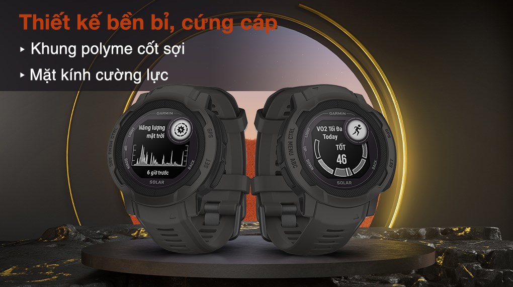 Đồng hồ thông minh Garmin Instinct 2 Solar 45mm