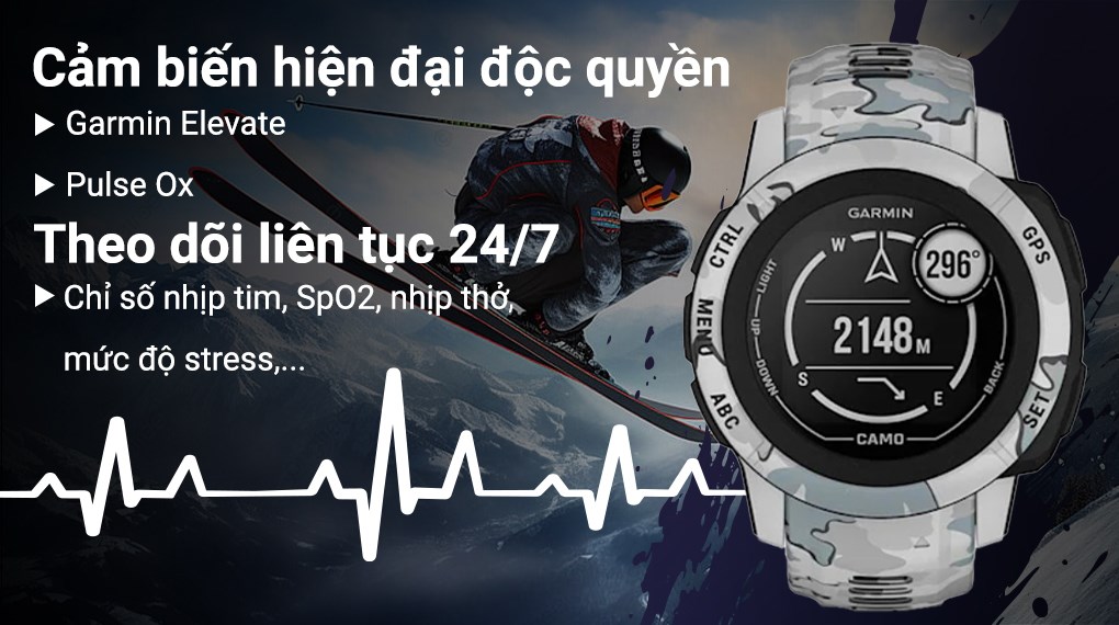 Đồng hồ thông minh Garmin Instinct 2S Camo Edition 40mm