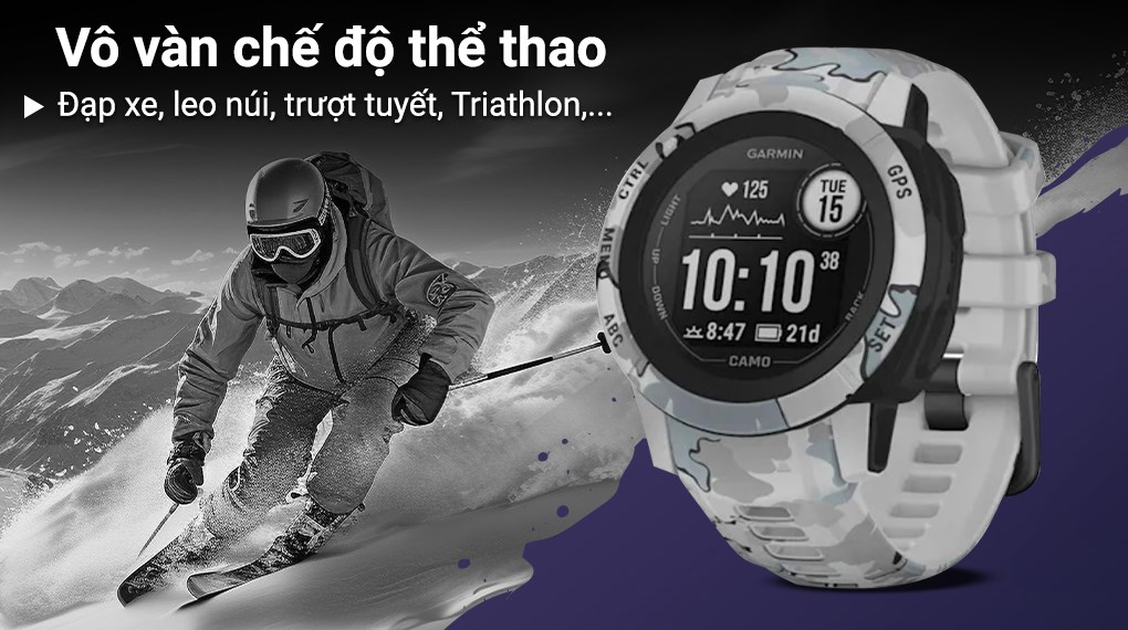 Đồng hồ thông minh Garmin Instinct 2S Camo Edition 40mm