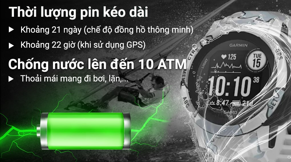 Đồng hồ thông minh Garmin Instinct 2S Camo Edition 40mm