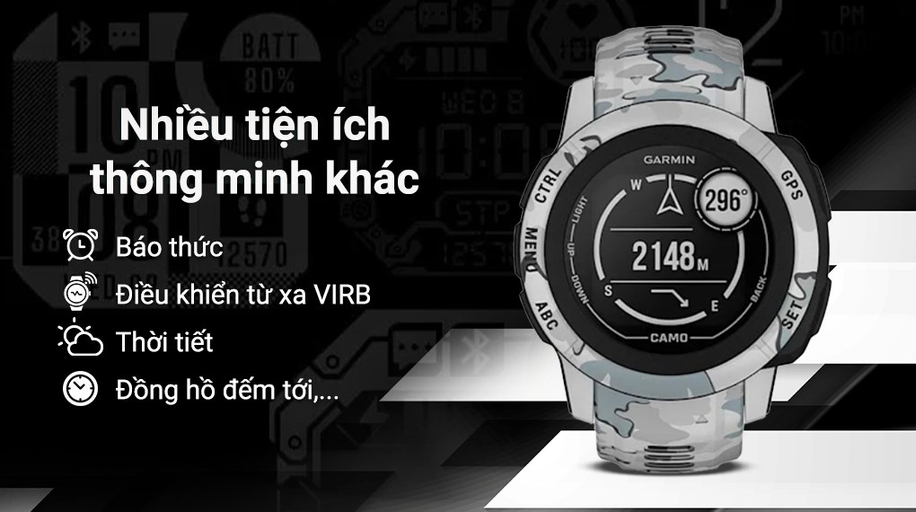 Đồng hồ thông minh Garmin Instinct 2S Camo Edition 40mm