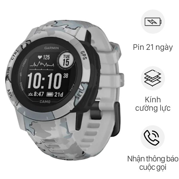 Đồng Hồ Thông Minh Garmin Instinct 2S Camo Edition 40Mm