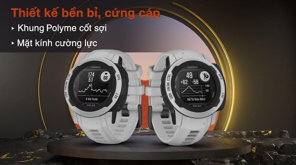 Garmin Instinct 2S Solar 40mm dây silicone