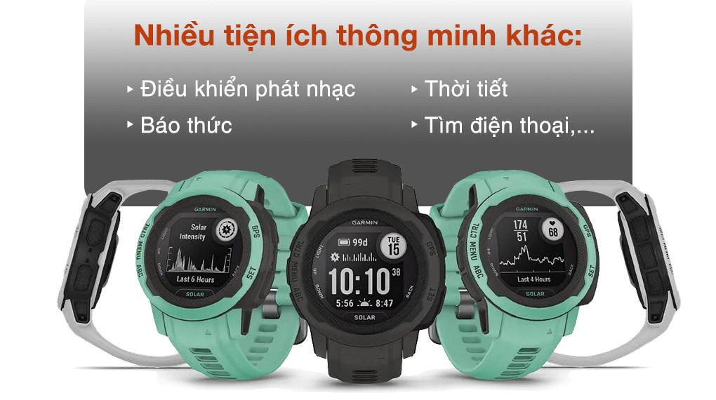 Garmin Instinct 2S Solar 40mm dây silicone