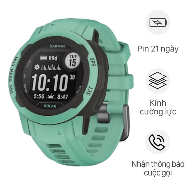 Đồng Hồ Thông Minh Garmin Instinct 2S Solar 40Mm