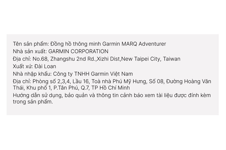 Đồng hồ thông minh Garmin MARQ Adventurer 46mm Nâu