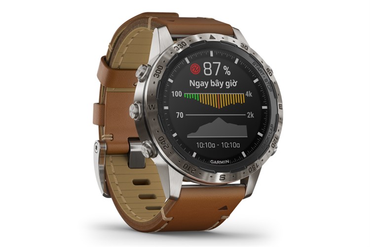 Đồng hồ thông minh Garmin MARQ Adventurer 46mm Nâu