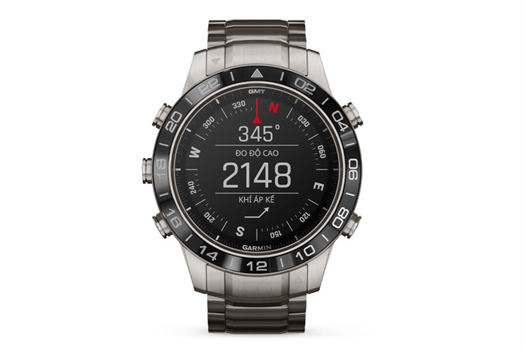 Đồng hồ thông minh Garmin MARQ Aviator 46mm Bạc