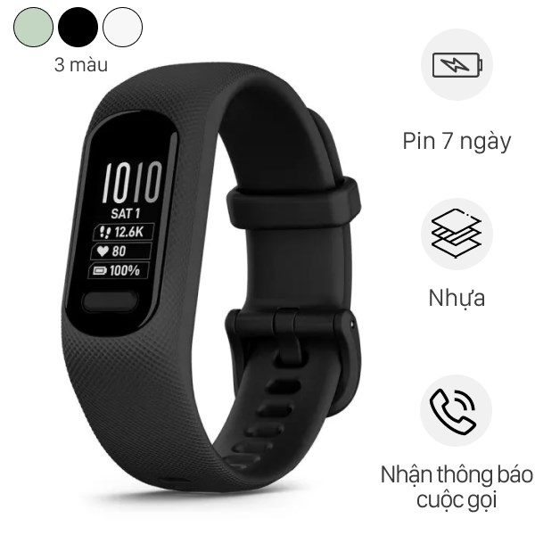 Vòng đeo tay thông minh Garmin Vivosmart 5